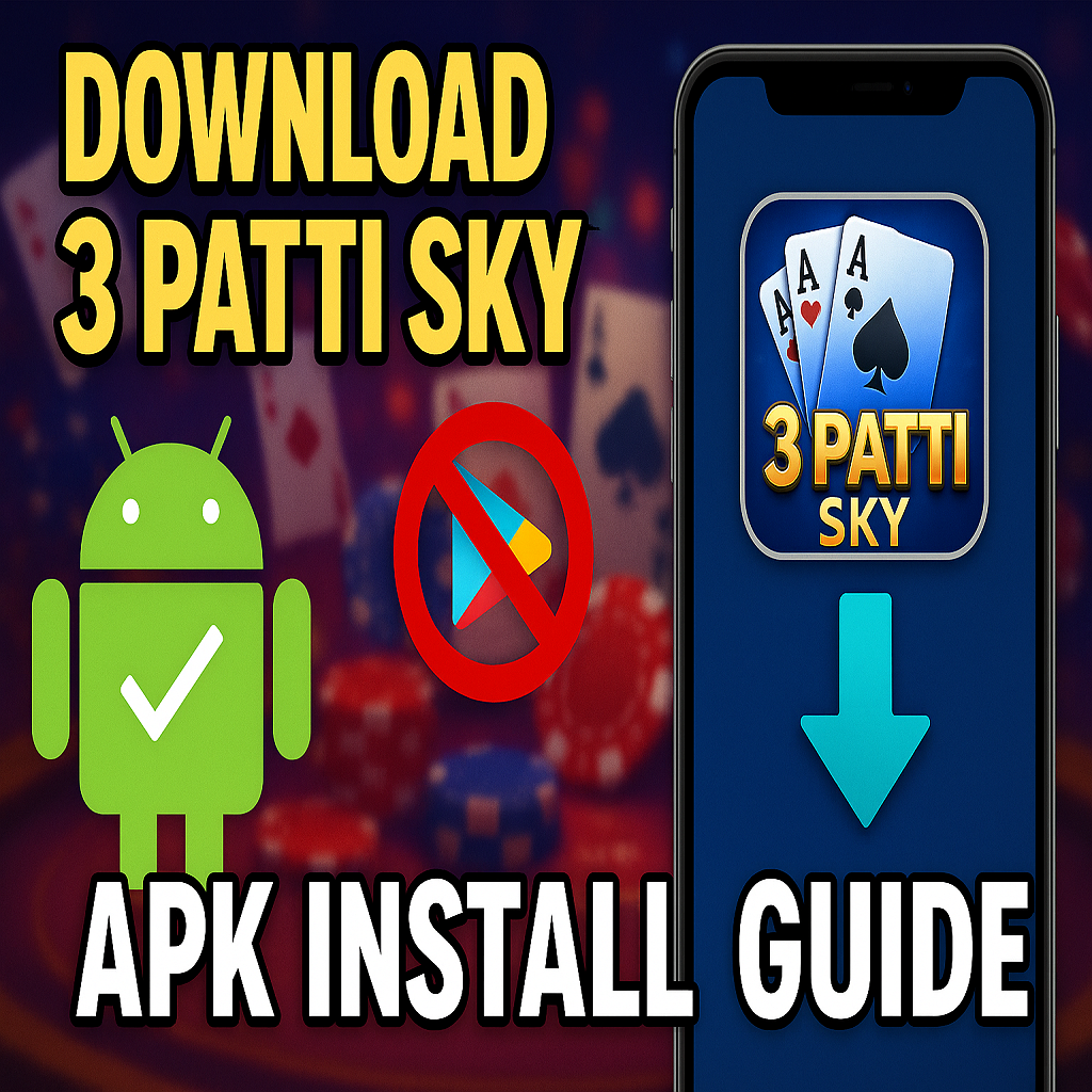 How to 3Patti Sky Download