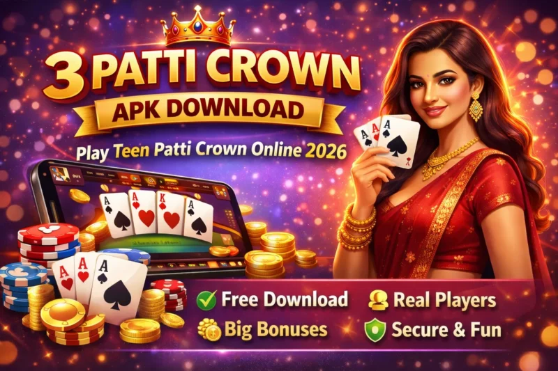 3 Patti Crown APK Download – Play Teen Patti Crown Online Latest Version 2026