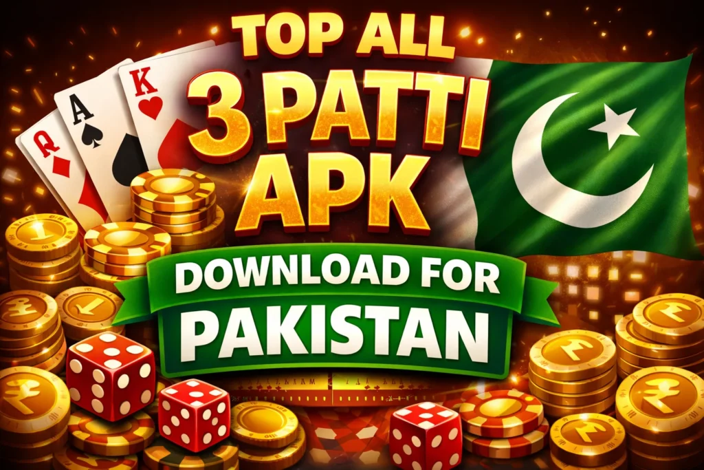 Top All 3 Patti APK Download for Pakistan