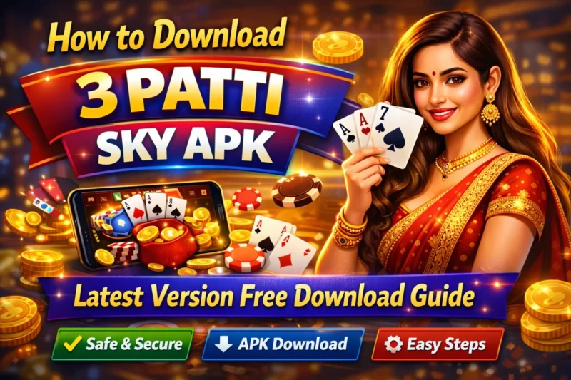 How to Download 3 Patti Sky APK – Latest Version Free Download