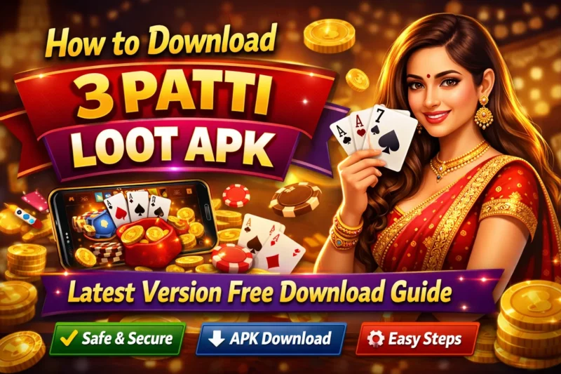 How to Download 3 Patti Loot APK – Latest Version Free Download