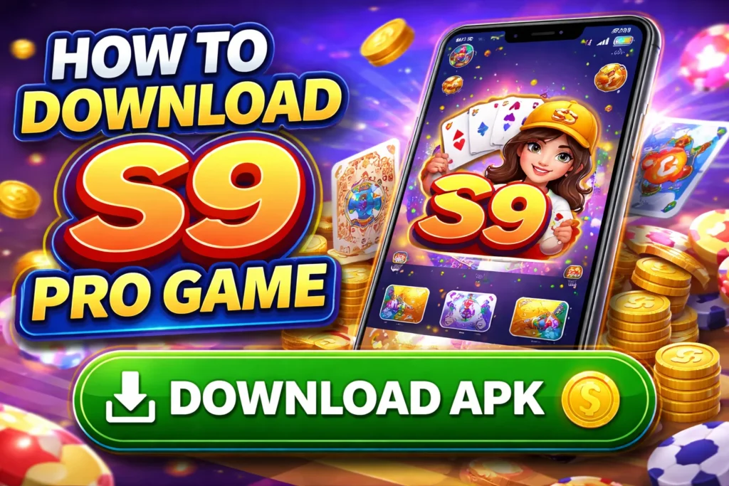 how to download s9 pro game