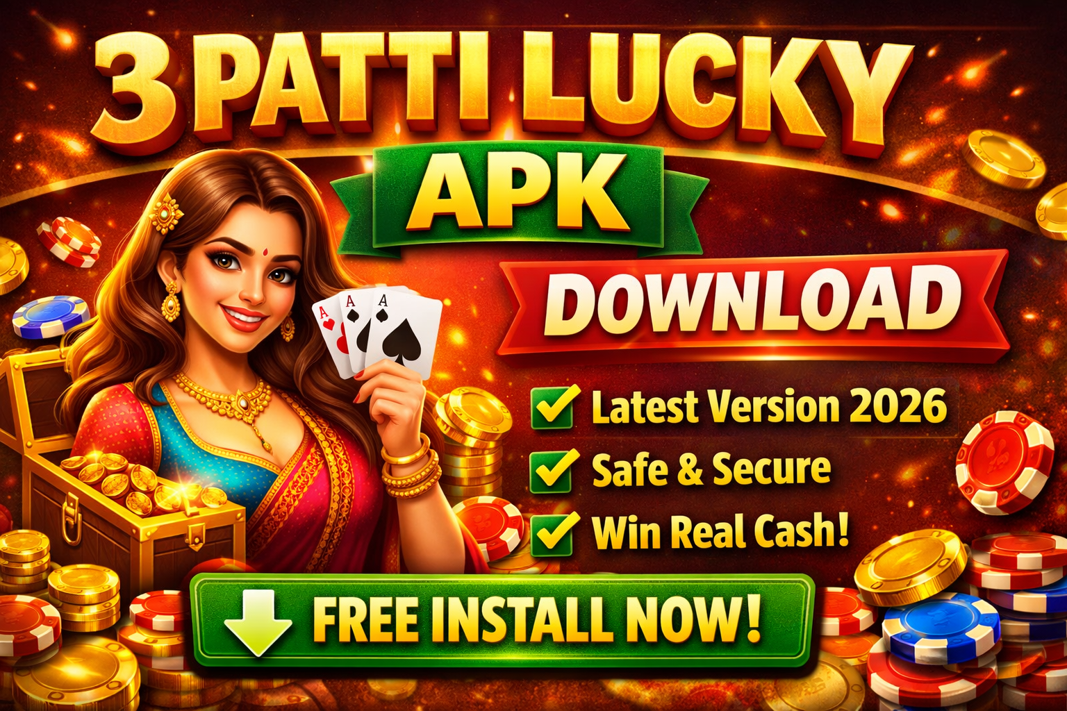3 Patti Lucky APK download now!