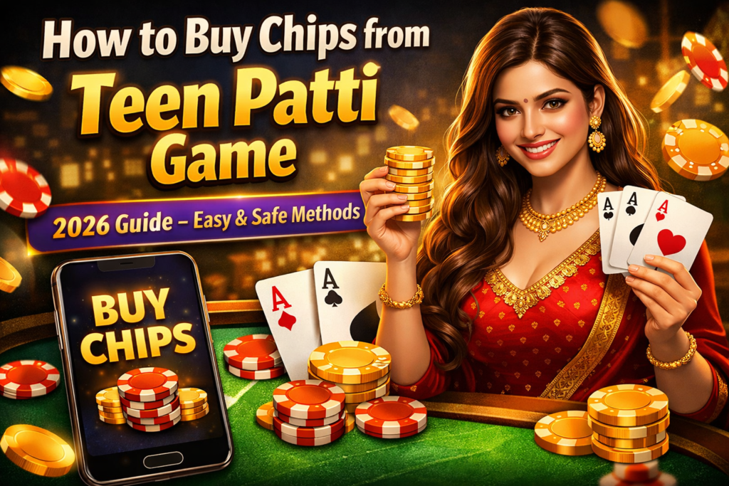 How to buy chips in Teen Patti