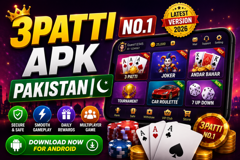3Patti No.1 APK Download Pakistan – Latest Android Version